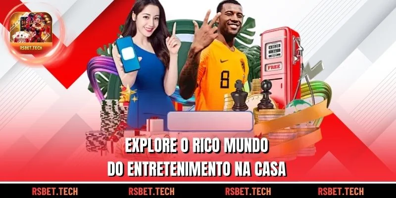 Explore o rico mundo do entretenimento na casa
